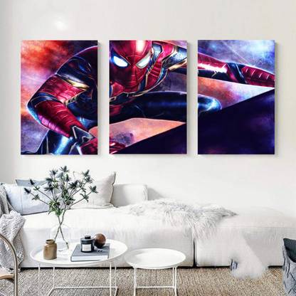 Decorative Framed Canvas Wall Art Decoration iron spider spiderman Digital Print Poster N&WCP-11499 Canvas Art