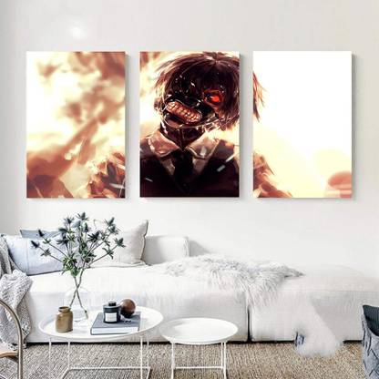 Decorative Framed Canvas Wall Art Decoration Tokyo Monster Digital Print Poster N&WCP-12650 Canvas Art