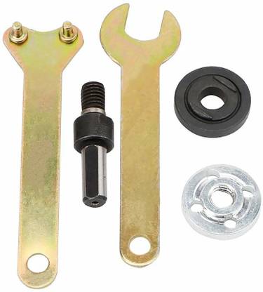 Futurekart Electric Drill Variable Angle Grinder Connecting Rod Round Handle Converter 5 in 1 Set Hand Tool Kit