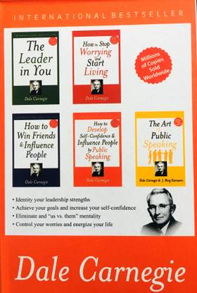Dale Carnegie Set Of 5 Books