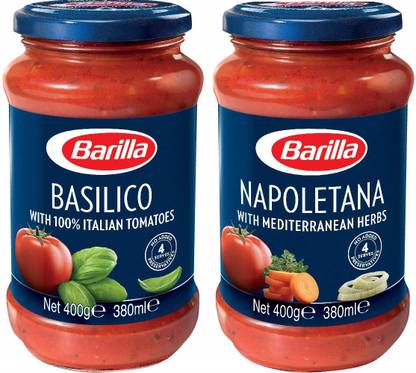 Barilla Basilico + Arrabbiata Pizza Sauce Sauce