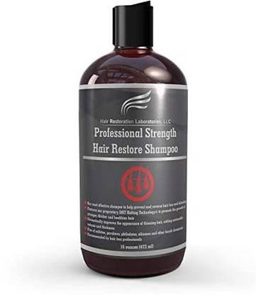 DHT Halting Technology Hair Restoration Laboratories Professional Strength DHT-Blocking Hair Restore Shampoo, Effective for Thickening Thinning