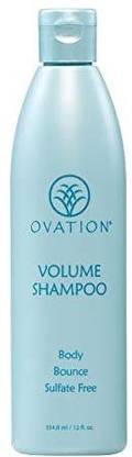 Ovation Hair Ovation Volume Therapy Shampoo Salon Quality, Sulfate Free Shampoo with Natural Ingredients including Keratin, Argon Oil