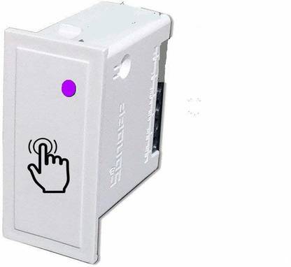 Bem MINIR2 Touch WiFi Smart Switch Retrofit with Touch Plate Switch for Modular Switchboard - Compatible with Alexa, Google Home, Nest Smart Switch