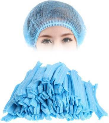 STYLERA Disposable Bouffant cap Pack Of 100 Surgical Head Cap Surgical Head Cap