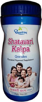Dhootpapeshwar Shatavari Kalpa Granules- Natural Elaichi flavour