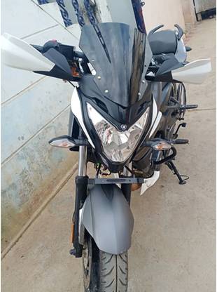Ride Adventure Black Tinted Windshield Bike Windshield