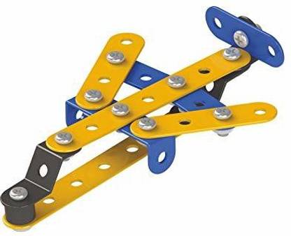 MECHANIX Metal Construction Helicopter Making Set (Small Size) for Boys & Girls 6 yr+, Return Gifts Set | You Can Make 2 Models | Small Size | Gift for Kids