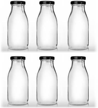 goblet GLOSSY CLEAR GLASS WATER/JUICE MULTIPURPOSE BOTTLE 500 ml Bottle