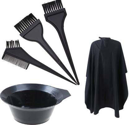 Nyamah sales Hair Dye Coloring Salon Tool Kit, Hair Coloring Bowl, Hair Color Brush & Comb for Hair Coloring Bleaching Hair Dryers DIY Hair Dye Tools