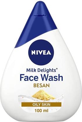 NIVEA WOMEN MILK DELIGHT BESAN FACE WASH 100ML Face Wash