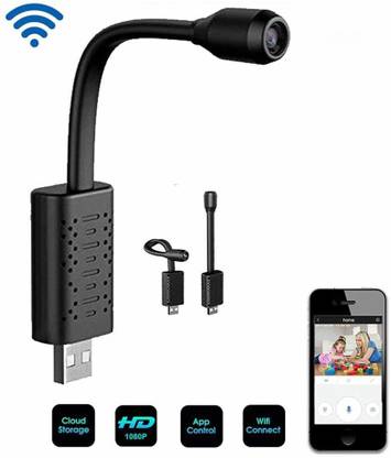 Smars HD Mini WiFi USB Portable Camera Real-time Surveillance IP Camera Wireless Auido Home Motion Detection Camera Security Camera