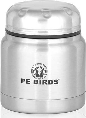 PE BIRDS Pluto Sambar Jar 350ml Double Wall 304 Stainless steel 1 Containers Lunch Box