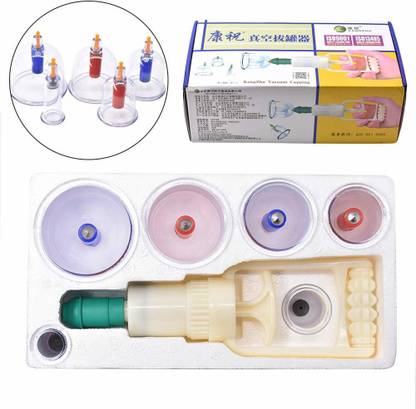 KANGZHU Bio-Magnetic Chinese Therapy Traditional Massage Cupping Therapy Set 6 Cups Massager