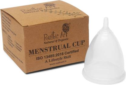 RUSTIC ART Small Reusable Menstrual Cup