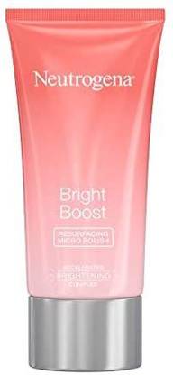 NEUTROGENA Bright Boost Resurfacing Micro Polish Facial Exfoliator with Glycolic and Mandelic AHAs, Gentle Skin Resurfacing Face Cl