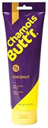 Chamois Butt'R Coconut Anti-Chafe Cream, 8 Ounce Tube