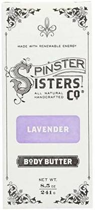 Spinster Sisters Body Butter Pump Lavender â€“ 8.5oz