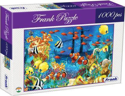 Frank Coral Reef Jigsaw Puzzle for Kids & Adults 1000 Pc