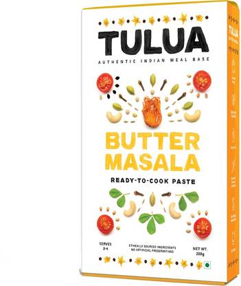 TULUA Ready to cook paste Butter Masala| Multipurpose ready mix puree | Serves 4-6 Person