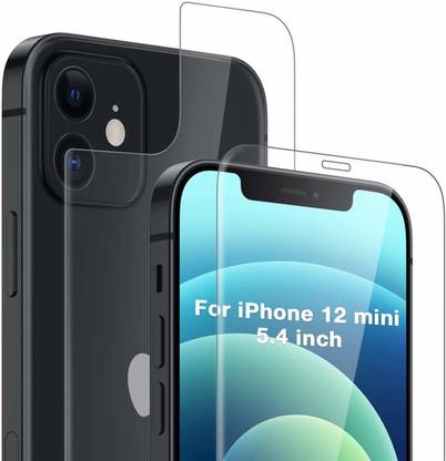 prozzile Front and Back Screen Guard for Apple Iphone 12 Mini
