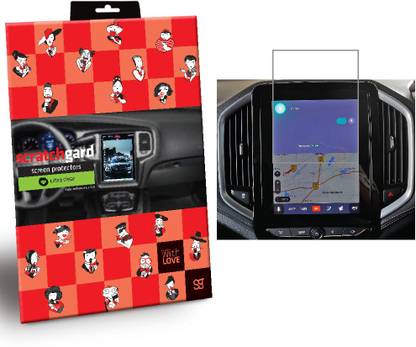 Scratchgard Screen Guard for MG Hector Car Navigation Screen