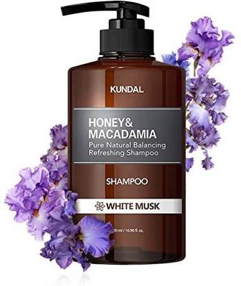 Kundal HONEY&MACADAMIA Pure Natural Balancing Refreshing( MUSK) Shampoo 500ml