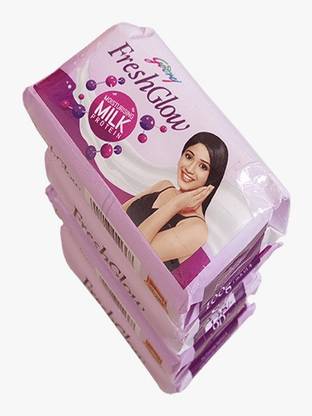 Godrej FRESHGLOW SOAP 100 Gm - 4 No. ( 400Gm )
