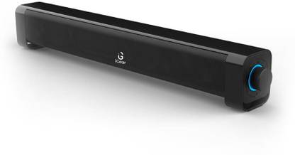 iGear RazorBeat - 10 Watts Wireless Soundbar Bluetooth Speaker with Multiple Playback Options, Inbuilt Sub-Woofer, FM Radio, Micro SD Slot,USB Slot 10 W Bluetooth Soundbar