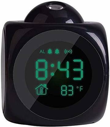 Flipkart SmartBuy Digital Black Clock