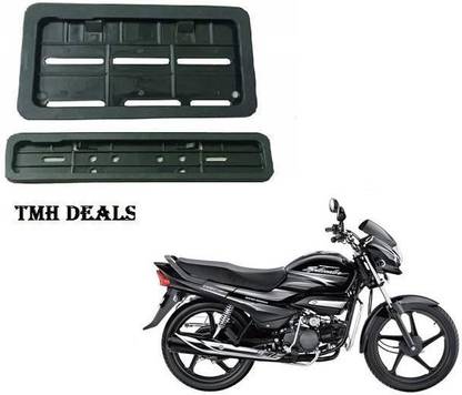 TMH HERO SPLENDOR PRO NUMBER PLATE COVER HEAVY Bike Number Plate