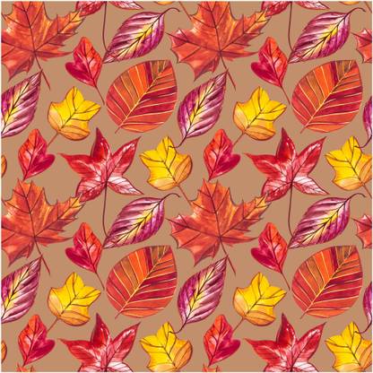 BPDESIGNSOLUTION Floral & Botanical Multicolor Wallpaper