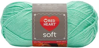 Redheart Soft Yarn, Minty