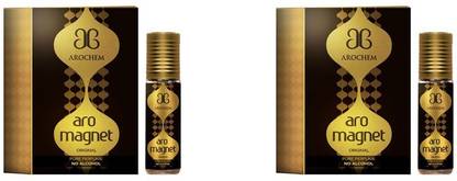 AROCHEM Aro Magnet perfume / Attar long lasting fragrance (Pack of 2) Herbal Attar