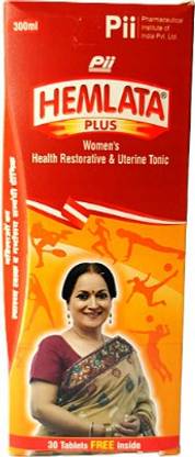 Hemlata Plus 300 ml For Women`s Health Restorative & Uterine Tonic