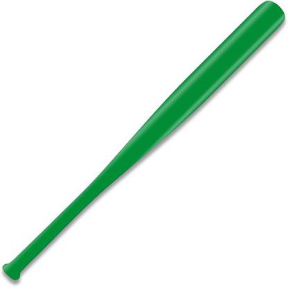 Zauric Heavy Duty Natural Wood Baseball Solid Bat Self Defense baseball bat (Light Green) Willow Baseball  Bat For 15+ Yrs