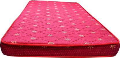 Sleepflow FLORAPUFF_72*36_5Inch with 40 density PU foam Mattress 5 inch Single PU Foam Mattress
