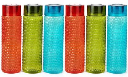 Ladila Water Bottles Fridge for Kids Bubble Shape Designer Water Bottles Set Of 6 1000 ml Bottle