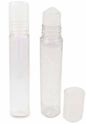 M.C. PIPWALA Transparent Roll On Bottle - food grade material for Refillable Essential Oils, Lip Balm, Eye Roller (Leak Proof Pack of 10) 10ML PHARCOS Pet (Plastic) Roll On Bottle with Black Cap - food grade material for Refillable Deodarant, Essential Oils, Lip Balm, Eye Roller, Attar (Leak Proof Pack of 10) 10ML, Plastic Roll On Bottle is nowadays a trend for using Essential Oils, Attar, DIY perfumes, medicinal drops apply on head and many other self use., Easy to carry in your Handbag, can keep it in your Dressing and apply it whenever needed as the cap is Leak Proof., The ball used in the bottle is of supreme quality, Foodgrade material. Vanity Box