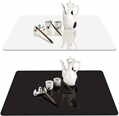 STASTORE 1 Compartments Acrylic Display Boards for Tabletop Product Photography Reflective Finish Background 12 X 12 inch Sheet White Acrylic