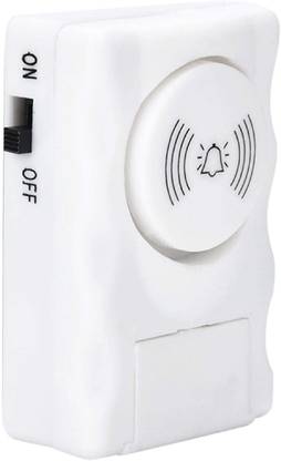 Fedus Magnetic, Anti-theft High Volume Door & Window Door Window Alarm (105) White Door & Window Door Window Alarm