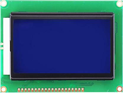 REES52 128*64 LCD Display Module 5V Dots Graphic Blue Screen with Backlight , LCD Display Module Display Lights Electronic Hobby Kit