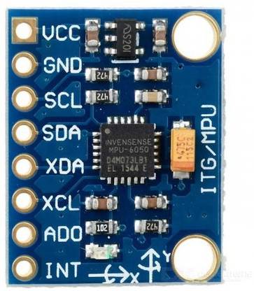Ihc MPU-6050 3 Axis Gyro Accelerometer Sensor Module By INDIAN HOBBY CENTER Electronic Components Electronic Hobby Kit