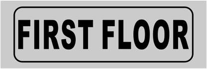 madhusigns First Floor Emergency Sign