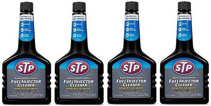 STP 202245W Super Concentrated Fuel Injector Cleaner High-Mileage Motor Oil (354 ml) : Pack of 04 Fuel Injector Cleaner