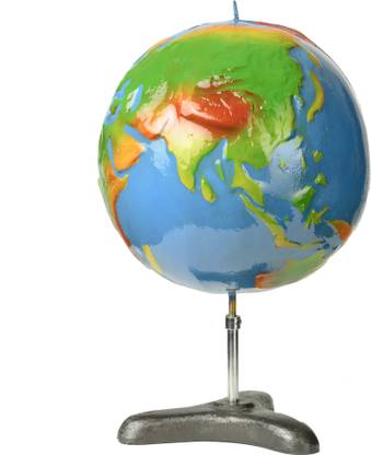 rickwick DISSECTED MODEL EARTH SHOWING ALL LAYERS TABLE TOP INNER EARTH LAYER World Globe