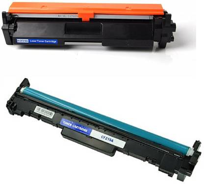SMART PRINT SOLUTIONS 18A / CF218A & 19A / CF219A Toner Cartridge Drum For HP LaserJet Pro M104, M104a, M104w, M132, M132a, M132fn, M132fw, M132nw, M132snw MFP(18A With chip + 19A With chip) Black Ink Cartridge
