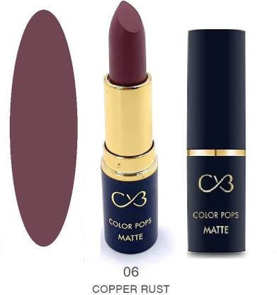 CVB Color Pop Matte Lipstick (Copper Rust)