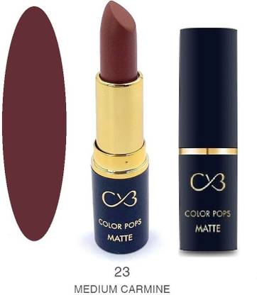 CVB Color Pop Matte Lipstick (Medium Carmine)