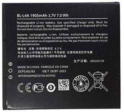 FULL CELL Mobile Battery For  Nokia Microsoft Lumia 535 and 830 ( BL-L4A )